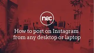 How to post to Instagram from any web browser - no mobile needed.
