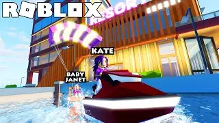 Baby Janet goes on a DREAM ISLAND vacation! 🏝️ | Roblox: Livetopia Roleplay