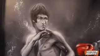 Bruce Lee VS Muhammad Ali Mural