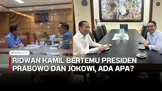 Ridwan Kamil bertemu Presiden Prabowo dan Jokowi, ada apa?