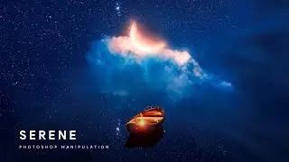 Serene - Photoshop Manipulation Process