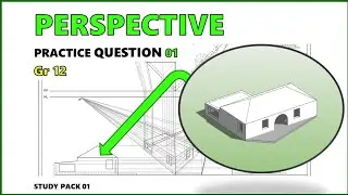 Perspective Drawing Grade 12 from The Study Pack