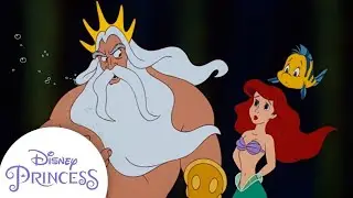 King Triton Warns Ariel - The Little Mermaid