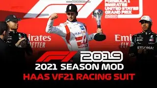 F1 2019 mod 2021 | Haas Racing Suit Mod + Install Tutorial