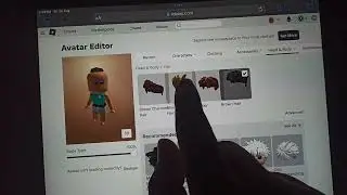 Roblox How to wear or equip multiple hairs on roblox! (Iphone/Ipad) | Equip roblox two hairs guide