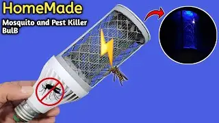 How to Make Mosquito Killer At Home | DIY Electronic Mosquito killer Bulb