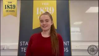 Lauren VP Education announces 1839 Awards  | How can you get involved? | University of Chester