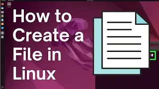 This is how to create files in linux