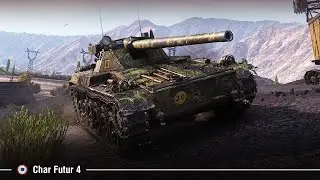 ✮Char Futur 4  90% ЗАКРЫВАЕМ 3 ОТМЕТКУ   #shorts #worldoftanks #wot #миртанков #online #shorts