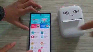 Mürekkepsiz Mini Yazıcı | Portable Mini Printer