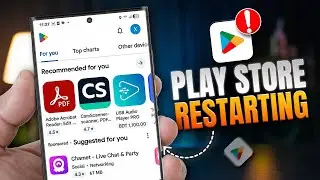 How to Fix Google Play Store Restarting on Samsung | Play Store Keeps Stopping Solution 2025
