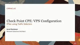Check Point: Native Policy Based Routing support on OCI