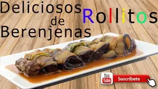 Rollitos de Berenjena Rellenos de Carne – Receta Fácil y Sabrosa