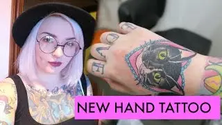 Getting my Cat Hand Tattoo & Kitten Spam VLOG | Crazy Cat Paigey