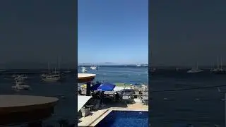 Бодрум Akkan Beach Hotel вид с балкона