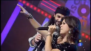 El Arrebato y Vanesa Martín en El Disco del Año 2010 (Durmiendo en tu ombligo)