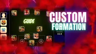How To Use(New Feature🔥💪🏻)Custom FOrmation🔥 #efootball