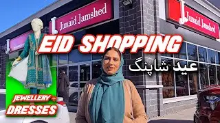 EID SHOPPING IN CANADA 🇨🇦 Junaid Jamshed Shop in Canada 🇵🇰 Chand Raat Eid Vlog 2024