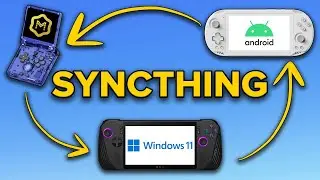 Syncthing Guide for Handhelds! (Windows/Linux/Android) (RetroArch/Dolphin/PS2/PPSSPP & More!)