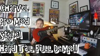 Charvel Pro-Mod So-Cal Style 1 HH HT  Hardtail - Full description and low gain playalongs. #charvel