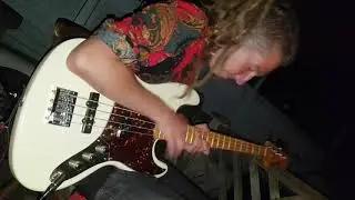 Daft Punk - Get Lucky - Dr Funk Slap Bass Cover (Live :: Polperro)