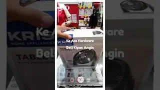 KRIS 8" Table Fan #unboxing #shorts