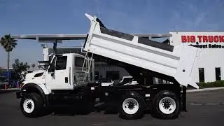 2008 International Workstar 7400 6x6 14' Dump Truck