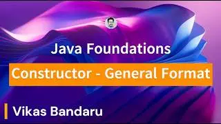 Java Foundations - General Format of Object Creation Statement