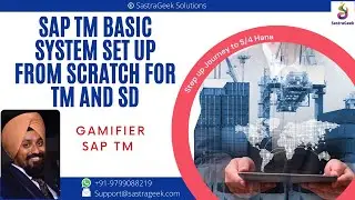 SAP TM Basic System set up from scratch for TM and SD