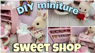 DIY 1:12 Scale Miniature Sweet Shop for Calico Criiters! Collab w/ @DollFairyCrafter