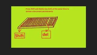 shift del permanentle delete