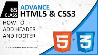 How to Set HTML Table Header and Footer  - Web Designing Course HTML5 and CSS3  Full Course