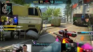 CO STREAM Outsiders vs MOUZ 1 0   IEM Rio Major 2022   RU 😮