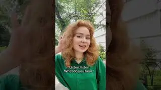 What do you hear? Что ты слышишь?