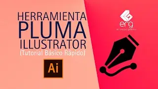 🎖️Como Usar la Herramienta de Pluma en Illustrator (Tutorial Básico Rápido) 😀