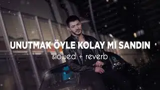 Semicenk - Unutmak Öyle Kolay mı Sandın (Slowed + Reverb) [Prod. Emirhan Turan]