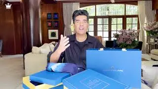 Manish Malhotra unboxing LOUIS!