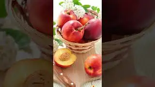 Which is healthier nectarine or peach?#shorts