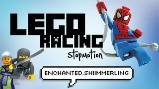 Lego racing! Bumblebee vs. Red sport car! (STOPMOTION)