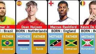 Family Roots of Famous Football Stars | You didn't know 🔥