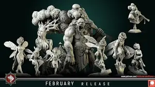 February Patreon release from White Werewolf Tavern Magic Forest