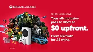 Xbox All Access – Your all-inclusive pass to Xbox, exclusively at Singtel.