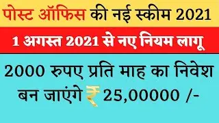Post Office Savings Schemes Latest Interest Rate August 2021 | PPF Benefits, Calculator, Rules