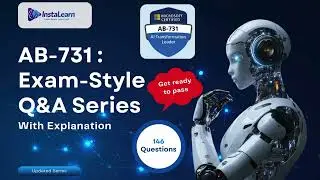 AB-731 Certification Practice Test | 146 Realistic Microsoft AI Exam Questions & Answers