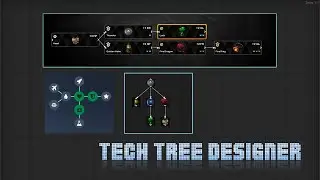 Tech Tree Editor Designer for Unreal Engine 4