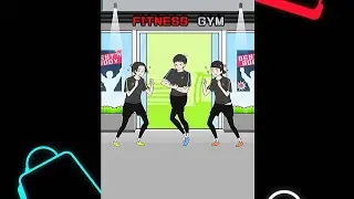 Shy boy gym 😳 vs Cool boy gym 😎