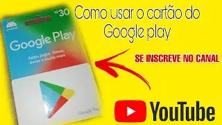 How to use Google Play Card step by step. Very easy.