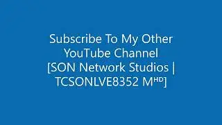 Subscribe to my other YouTube channel. Link in description.