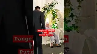 Dua insan yang disatukan  semoga samawa #pernikahanidaman #pernikahan #shorts