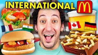 Trying Meals from International McDonalds!!